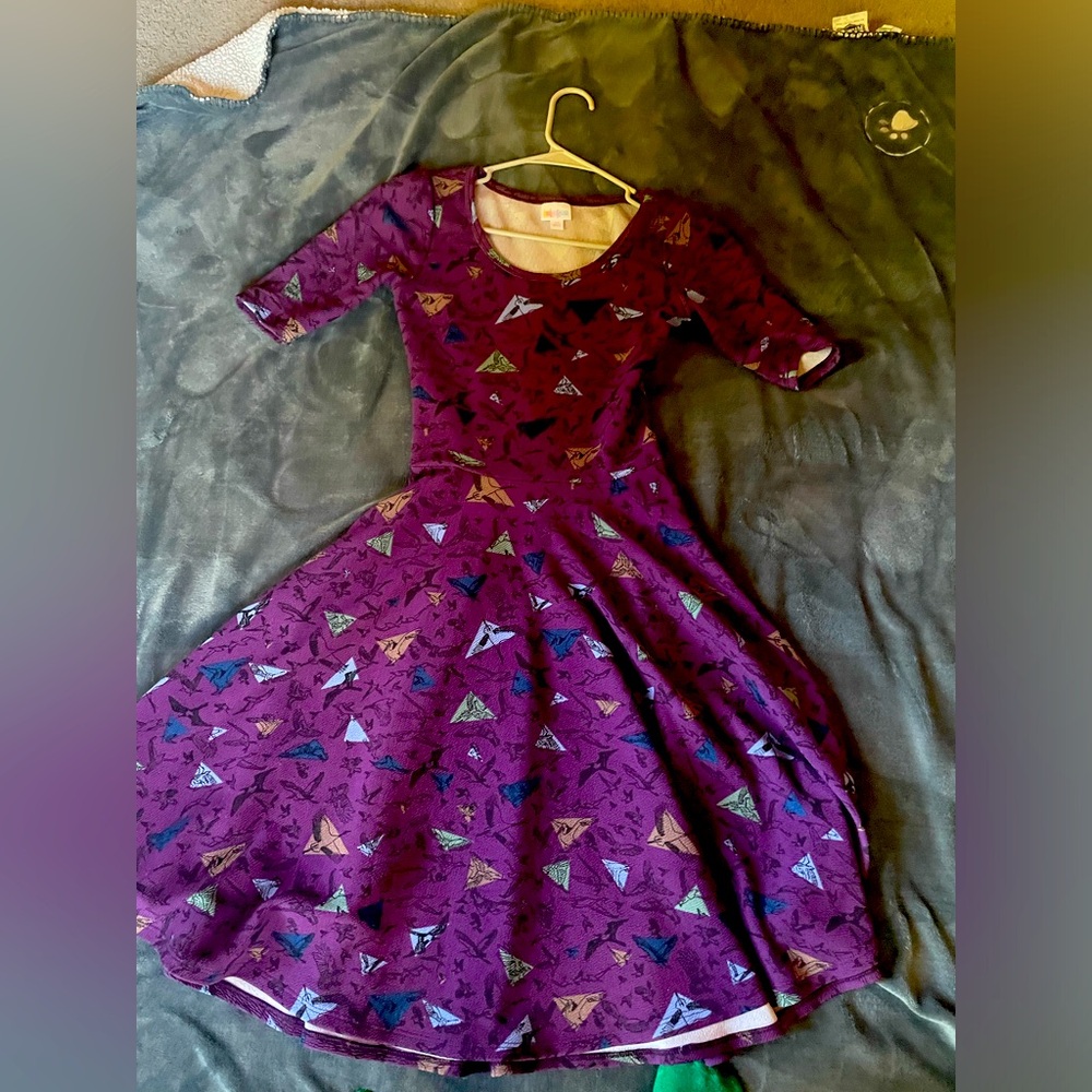 Casual, work dress, 3/4 sleeves, stretch